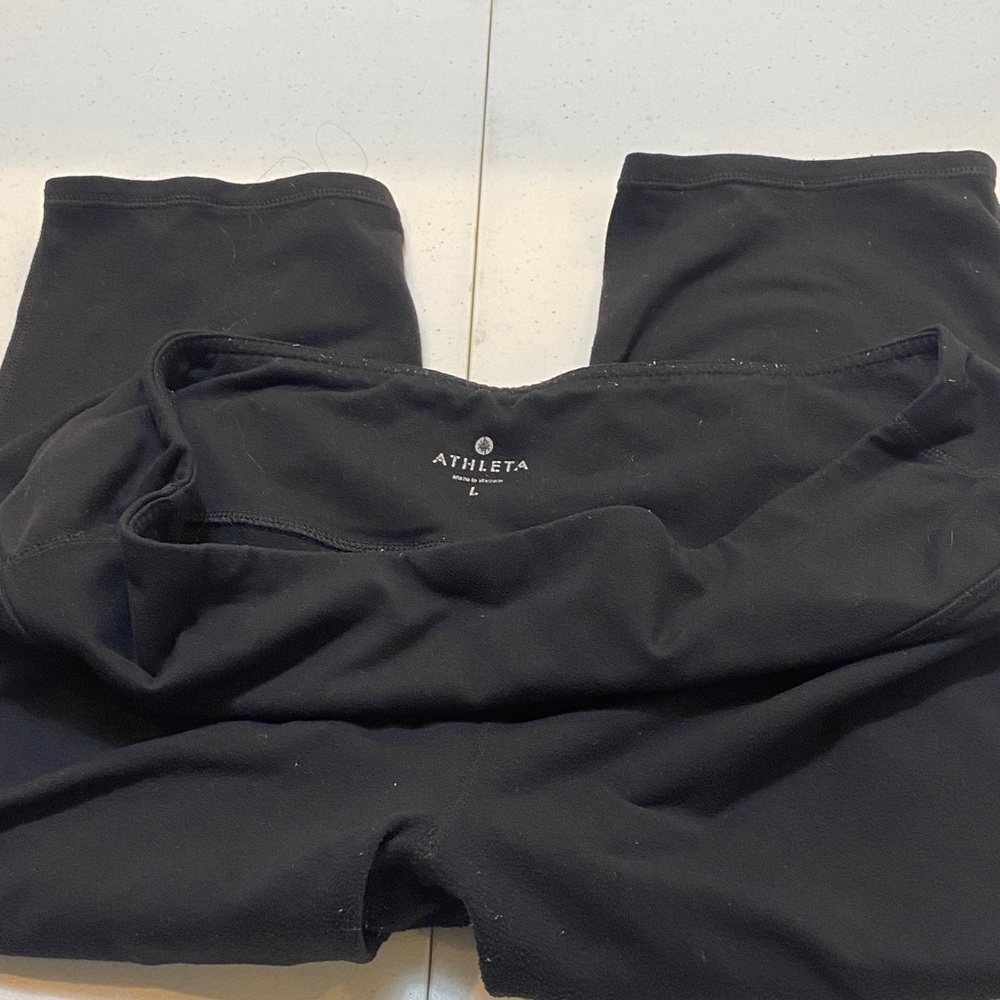 Athleta woman’s Leggings size L black